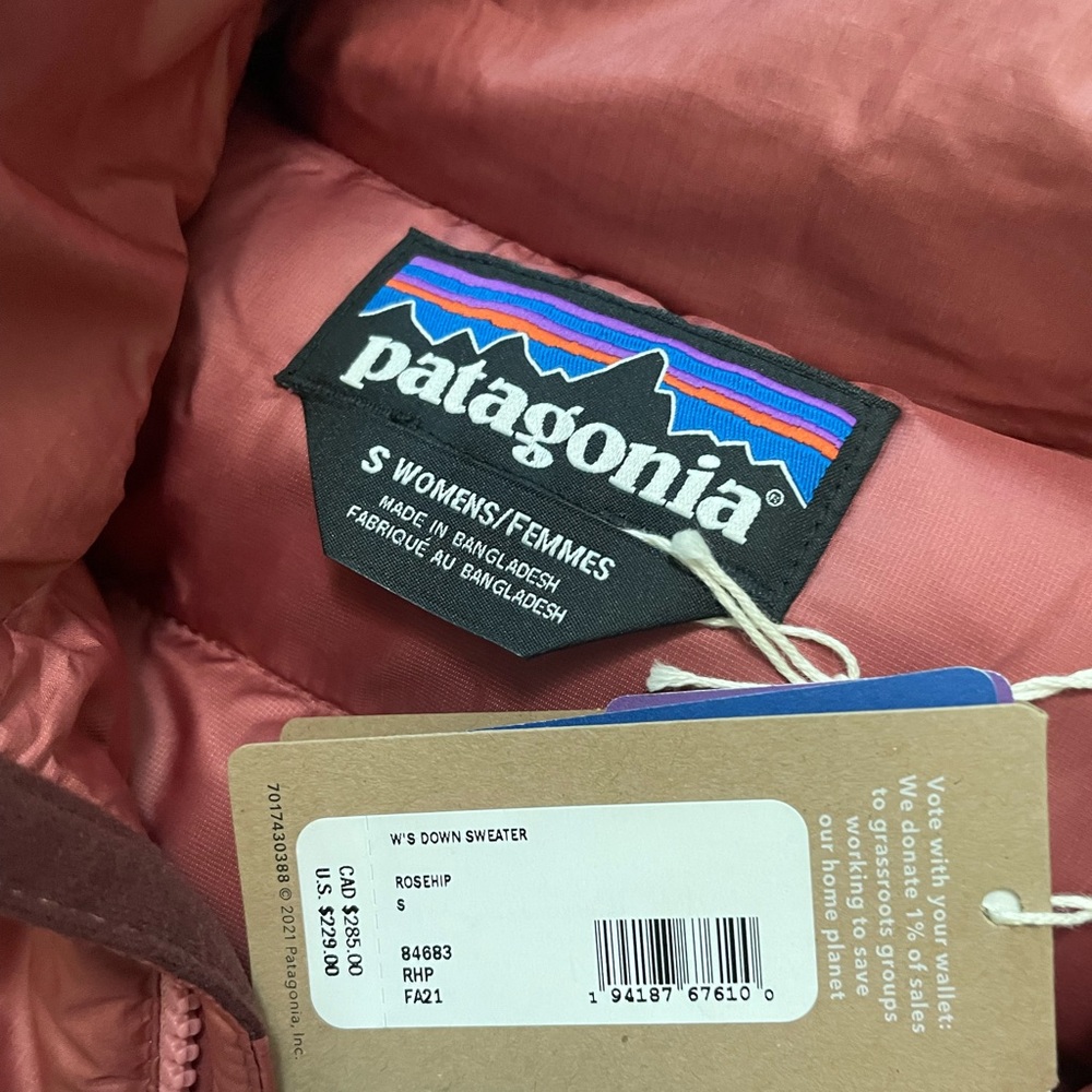 Patagonia puffer jacket